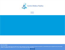 Tablet Screenshot of centromedicopalafox.es